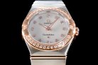 OMEGA CONSTELLATION 123.25.27.60.55.001 27MM 1376F QZ OM012