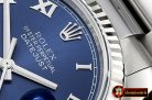 Rolex Datejust Man DJ 36mm Oyst Fluted 904L SS/SS Blue Roman ARF A3135