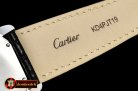 Cartier Ronde Louis Cartier Date SS/LE White ZF Miyota 9015