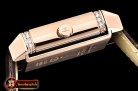 Jaeger Le Coultre JL Reverso Mens Diams RG/LE White/Num MY8215 Mod