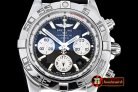 BSW0317C - Chronomat B01 SS/SS Black Sticks A-7750 28800bph JF