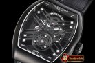 Franck Muller Vanguard Tourbillon Skeleton PVD/LE/RU Asia 23J