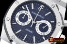 AP0380A - Royal Oak Calendar SS/SS Blue VK Quartz