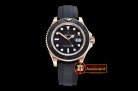 Rolex YachtMaster 116655 40mm RG/RU Black BP Ult A3135 Mod