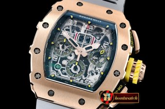 Richard Mille RM011-03 Felipe Massa LE RG/VRU Grey Skele A7750 Mod
