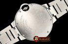 Cartier Balon Bleu Midsize 33mm SS/SS Red Swiss Quartz Mod