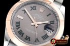 Rolex Datejust II DJ2 41mm Oyt Smt RG/SS Grey/Rmn BP Asia 2813