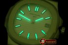 Best Replica Patek Philippe Nautilis Jumbo SS/LE White Miyota 90