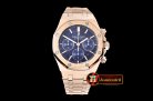Replica Audemars Piguet Royal Oak Chronograph 26320ST RG/RG Blue