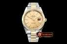 Rolex Datejust II DJ2 41mm Oyt Flt YG/SS Gold Stk BP Asia 2813