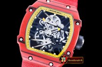 Richard Mille RM027-02 Rafael Nadal L.E. FC/NY Red/Yllw Miyota M