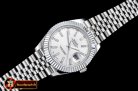 Rolex Datejust II DJ2 41mm Jub Flt SS/SS Silv Wht Stk BP A3235 M