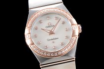 OMEGA CONSTELLATION 123.25.27.60.55.001 27MM 1376F QZ OM012