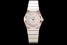 OMEGA CONSTELLATION 123.25.27.60.55.001 27MM 1376F QZ OM012