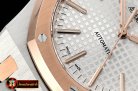 Audemars Piguet Royal Oak 15400 RG/SS White OMF 1:1 MY9015 Mod 3120