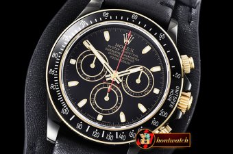 Rolex Daytona Kravitz LK01 DLC/LE Black/Gold BP A7750 Mod