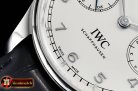IWC Portugieser Annual Cal IW503502 SS/LE Wht ZF A52850