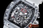 RM082C - RM011 Felipe Messa Big Date Sapphire Limited Black A-77