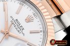 Rolex Datejust DJ2 41mm Oyt Flt RG/SS White/Stk BP Asia 2813