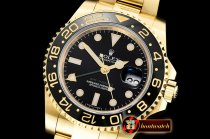 Rolex GMT Master II Ref.116718LN YG/YG Black EWF A2836