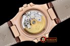 Best Quailty Patak Philippe Nautilus MoonPhase RG/LE White MY901