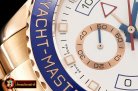 Rolex YachtMaster II Blue RG/RG White BP Asia 2813 Mod