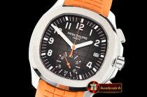 Patek Philippe Aquanaut Chronograph 5968A SS/RU (Org) Grey YLF A7750