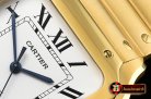 Cartier Santos De Cartier 2018 Mens XL YG/YG Wht BVF MY9015