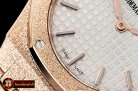 Audemars Piguet Royal Oak 33mm Frosted RG/RG White JHF V2 Swiss Qtz
