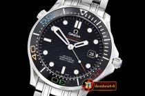 Omega Seamaster Diver 2016 Rio Olympics SS/SS Blk JHF A2836