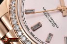 Rolex DayDate 40mm Diam RG/RG Rose Gold Baug. Diam BP A2836