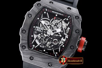 Richard Mille RM035-02 Rafael Nadal Blk FC/VRU Blk/Red C Miyota