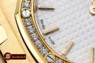 Audemars Piguet Royal Oak Ladies 33mm YG/YG White JF Swiss ETA Q