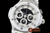 Hublot Big Bang Evolution CER/SS/RU White Skele A7750 Mod