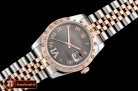 Rolex Datejust Midsize 31mm Diam Bez RG/SS Grey MOP Diam BP A283