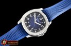 Patek Philippe Aquanaut Ref.5167 SS/RU Blue/Num PF Asia 2824 Mod
