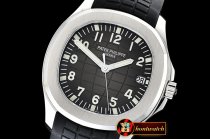 Patek Philippe Aquanaut Ref.5167 SS/RU Black/Num ZF 1:1 MY9015 Mod