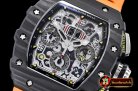 Richard Mille RM011-03 Flyback Chrono FC/RU (Orange) KVF A7750 Mod