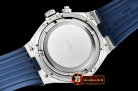Vach. Constantine Overseas Dual Time Power Reserve SS/RU Blue TWA A1222