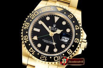 Rolex GMT Master II Ref.116718LN YG/YG Black EWF A2836