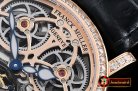 Franck Muller Giga Tourbillon Ronde Squelette Diams RG/LE Rose Tourb