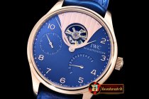 IWC Portugese Mystere Tourbillon RG/LE Blue Asia 21J