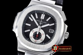 PP0201A - 5980 Nautilis Chrono SS/LE Black BP A-7750