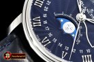 Blancpain Villeret Complications SS/LE Blue OMF V2 Miyota 9015