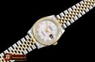 Rolex Datejust Man DJ 36mm Jub Flt YG/SS White MOP Roman BP A313