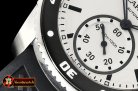 Cartier Calibre de Cartier Diver (Blk) SS/RU Wht JF Asia 2824