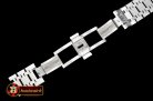 Audemars Piguet Royal Oak Ladies 33mm SS/SS Wht JF Swiss ETA Qua