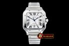 Cartier Santos De Cartier 2018 Mens XL SS/SS Wht KOR MY9015