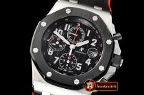 Audemars Piguet Royal Oak ROO 2018 "Dark Knight" SS/RU Black JF V2 A3126 Mod