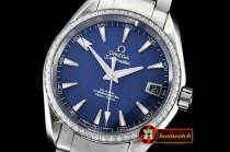 OMG0465F - Aqua Terra 38mm SS/SS Blue Diam JHF A2836 Mod8500